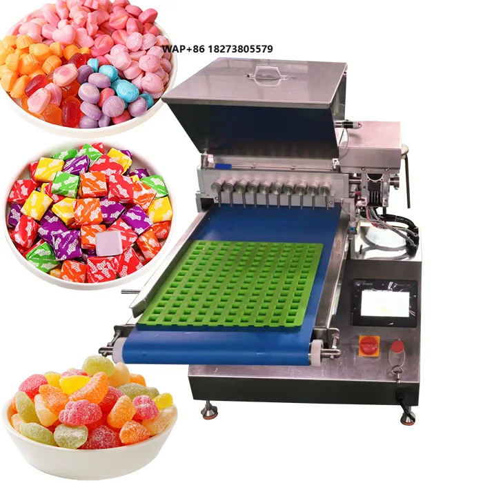 Small Gelatin Jelly Gummy Candy Making Machine for Bear and Gummy Confection with Essential Motor Component