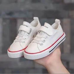 Children's Canvas Shoes for Boys Girls 2024 Spring New Big Children's Board Shoes for Kids Baby Fashion Ball Shoes Casual Shoes