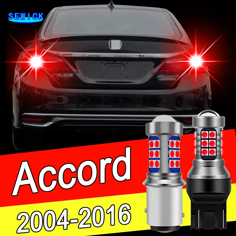 2pcs LED Brake Light Bulb Accessories For Honda Accord 7 8 9 2004-2016 2005 2006 2007 2008 2009 2010 2011 2012 2013 2014 2015