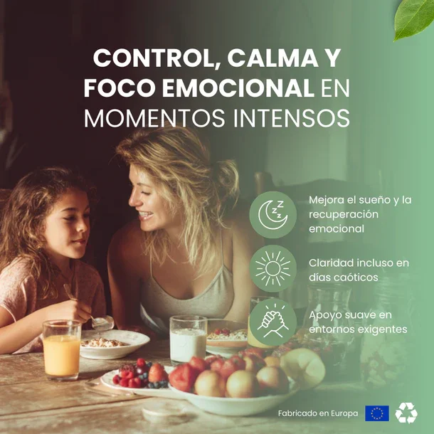 Anti-stress complex |   Calm without drowsiness or dependence -60 vegetable capsules |   Bioactive labs