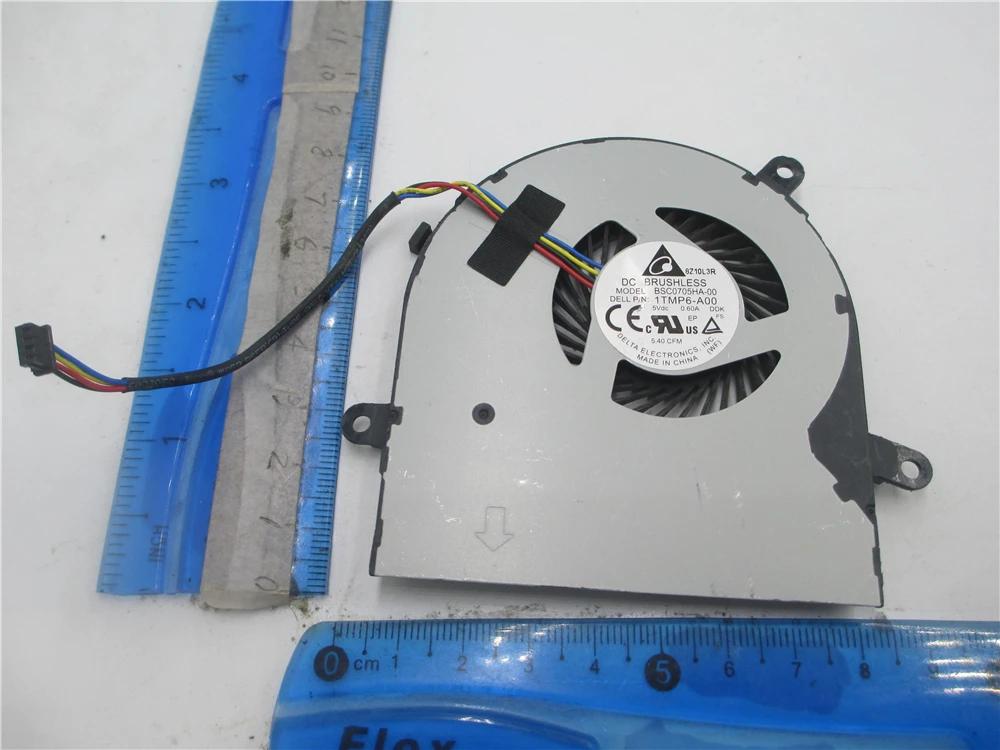 FAN FOR Dell Inspiron 3475 1TMP6 BSC0705HA-00 BAZE0707R5M P013 i3475  I3475-A845BLK-PUS PVB070B05H P01