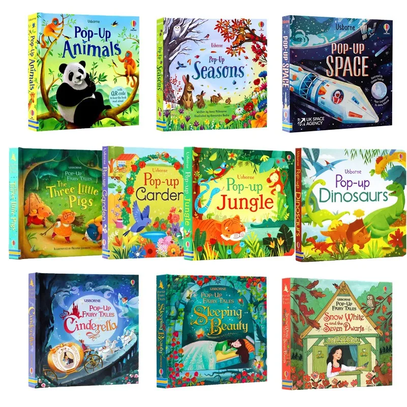 《Visual parent-child interactive pop-up book》Visual Parent-Child Interactive Pop-Up Book for Early Learning and Sensory Explorat