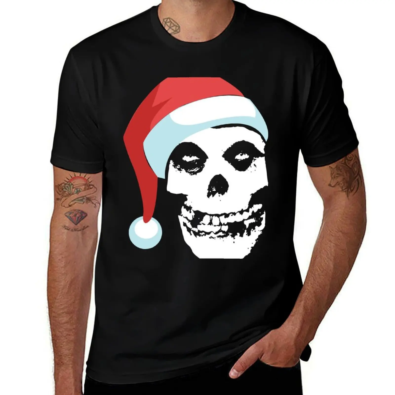 

Crimson Ghost - Misfits Christmas Classic T-Shirt man t shirt cotton man t shirt luxury T-Shirt