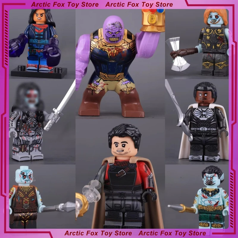 

Фигурка Таноса из фильма «Мстители», шлем, модель для сборки, конструктор, украшение для рабочего стола, подарки и игрушки для детей