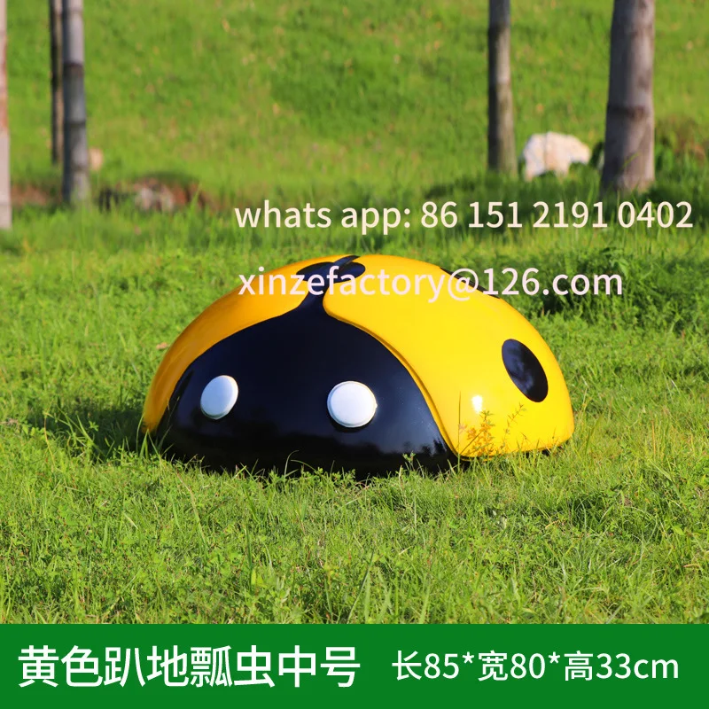 

Customizable Outdoor Cartoon Beetle Ornament