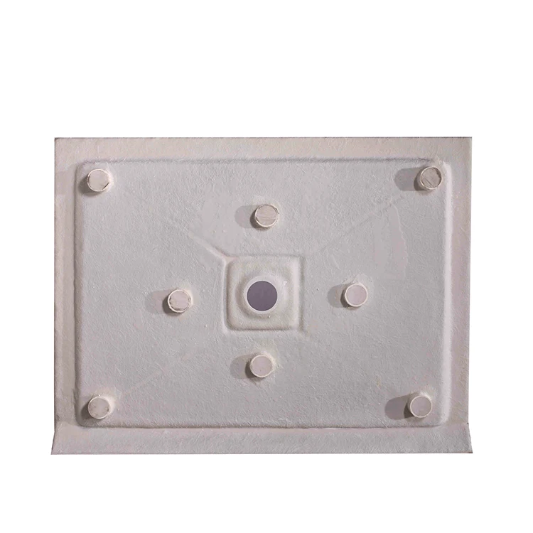 قاعدة صينية دش قافلة مقاومة للانزلاق من الأكريليك للفندق المربع الحديث #3