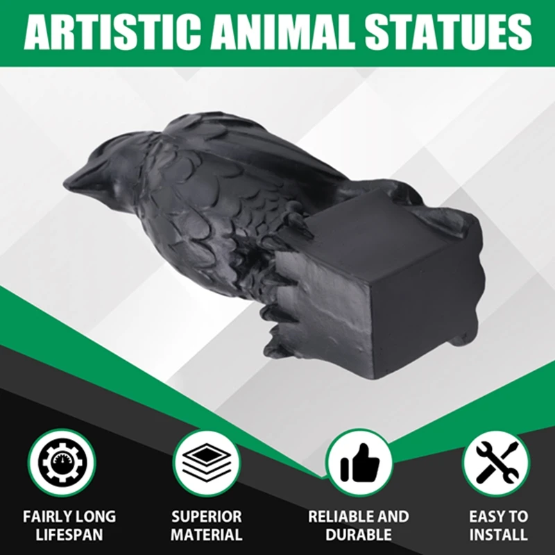 Maltese Falcon Statue Shelf Decorations the Maltese Falcon Replica From the Film Prop Replica Handmade Resin Sculpture-A69M view 5