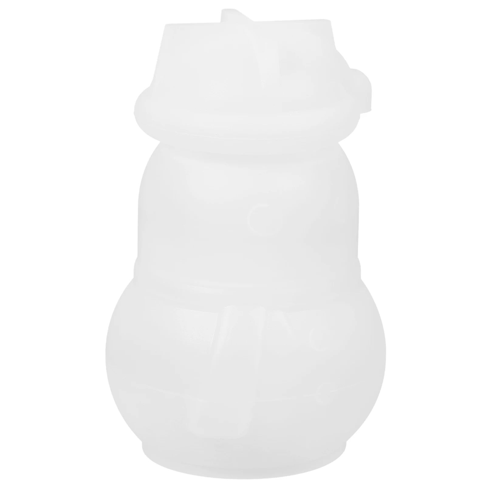 

Snowman Jar Silicone Mold Reusable Epoxy Resin Molds DIY Storage Bottle Craft Jewelry Boxes Gifts Christmas Tree Shelves Holder