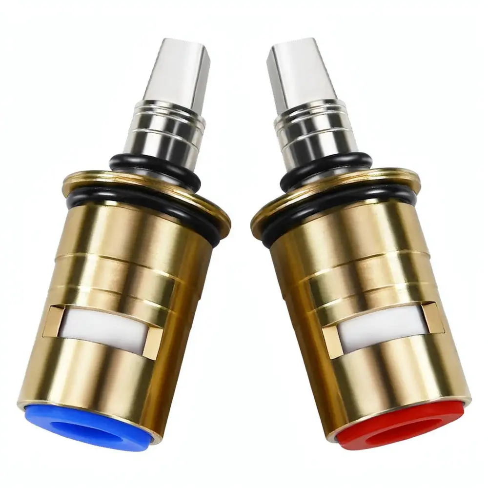 Replacement Ceramic Faucet For 1 099XKJKABNF 1 100XKJKABNF Brass Valve Repair Kit Quick Turn Plumbing Hardware Accessory