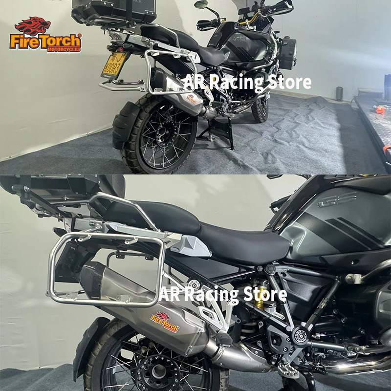 For BMW R1200 GS R1200GS R 1200 R1200 GS ADV Adventure 2013 - 2018 Motorcycle Exhaust System Mid link Pipe Muffler Escape Moto