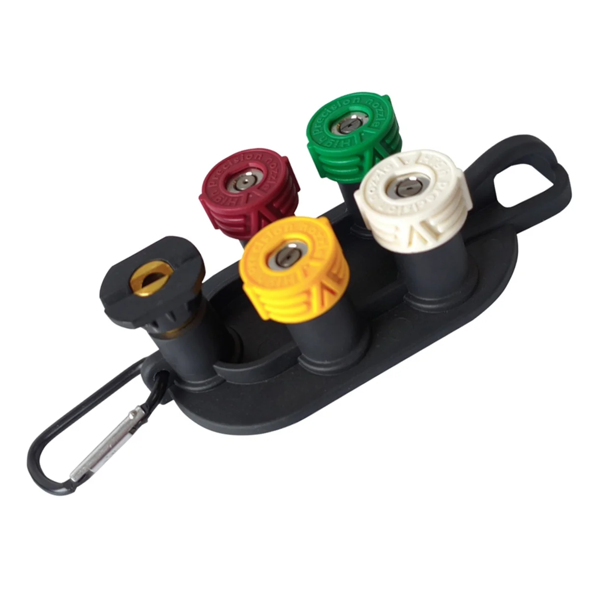 AA25 Pressure Washer Tips 5-Pack 1/4 Inch Quick Connect ,Multi-Degree Nozzle Set with Holder - Power Washer Accessories