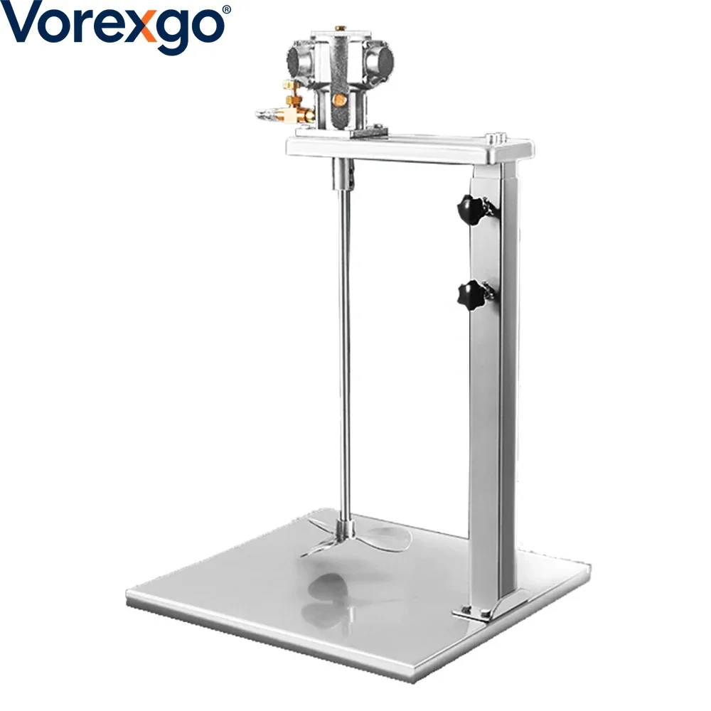Industrial Pneumatic Mixer 5 Gallon 30L Air Driven Agitator for Glue Paint and Ink Liquid Dispersion