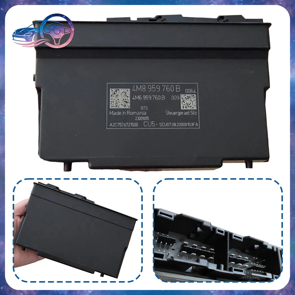 Brand New Seat Adjustment Control Module & Computer Unit for Audi A6  4M6 959 760 B