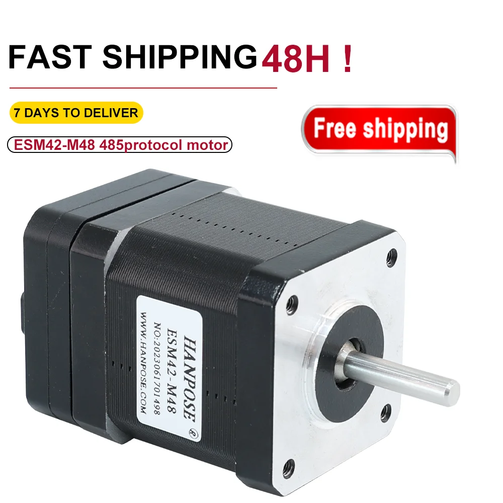 Closed loop integrated Motor ESM42-M48 1.8A 52N.CM for 3D printer 485 communication protocol stepper motor