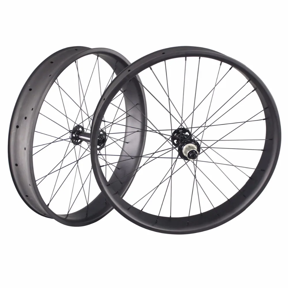 

Popular Full Carbon Wheelset 90mm With Clincher Tubeless Ready Fat Bike Wheel