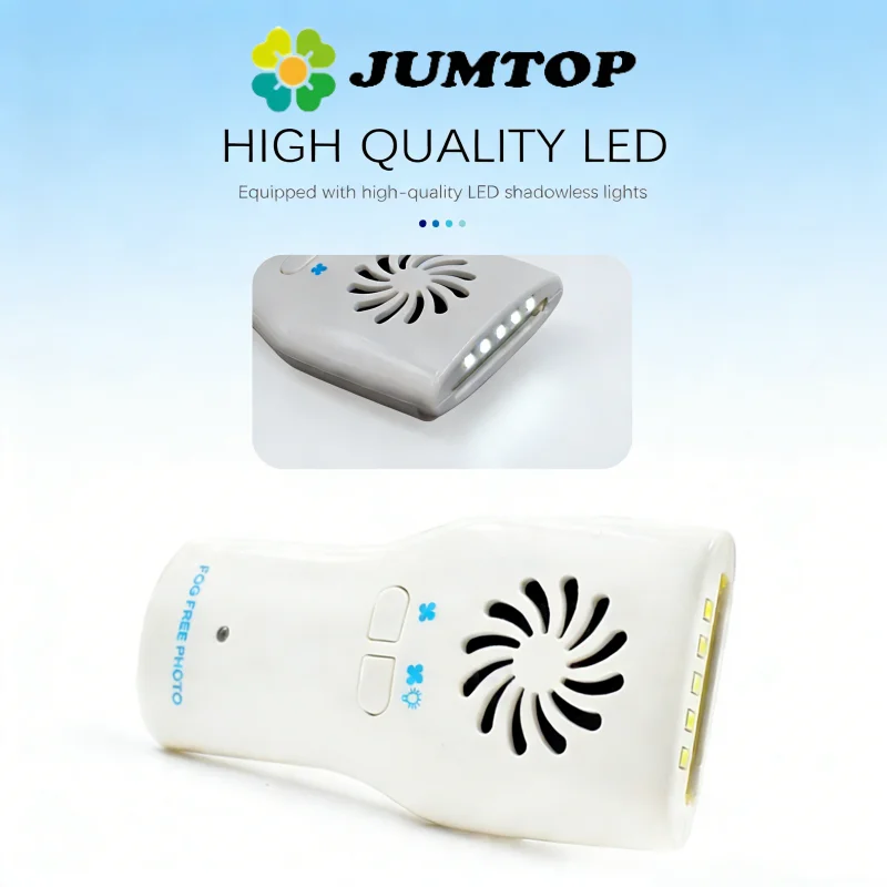 JUMTOP Dental Automatic Anti-fog Mirror Orthodontic Buccal Occlusal Lingual Oral Photography Reflector