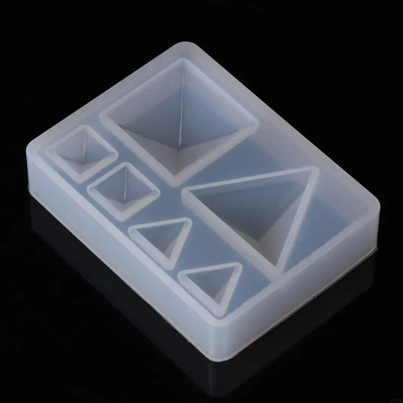 U75C Berbagai Cetakan Kristal Untuk UV Resin Diy Liontin Membuat Cetakan Silikon Cetakan Casting Perhiasan Resin Epoksi