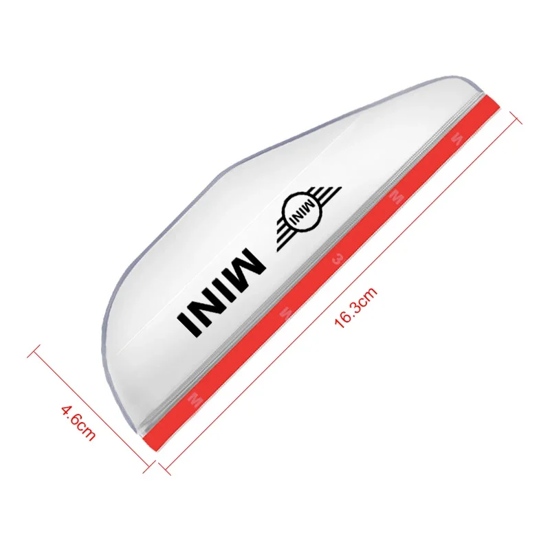 Car Rear View Mirror Rain Cover Sun Visor Side View Mirror Rain Guard for BMW Mini Cooper R50 R52 R53 R55 R56 R60 R61 F55 F56