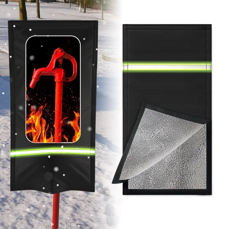 

A76X-Outdoor Faucet Cover For Winter, 28" L X 15" W For Outside Large Faucet Freezing Protection