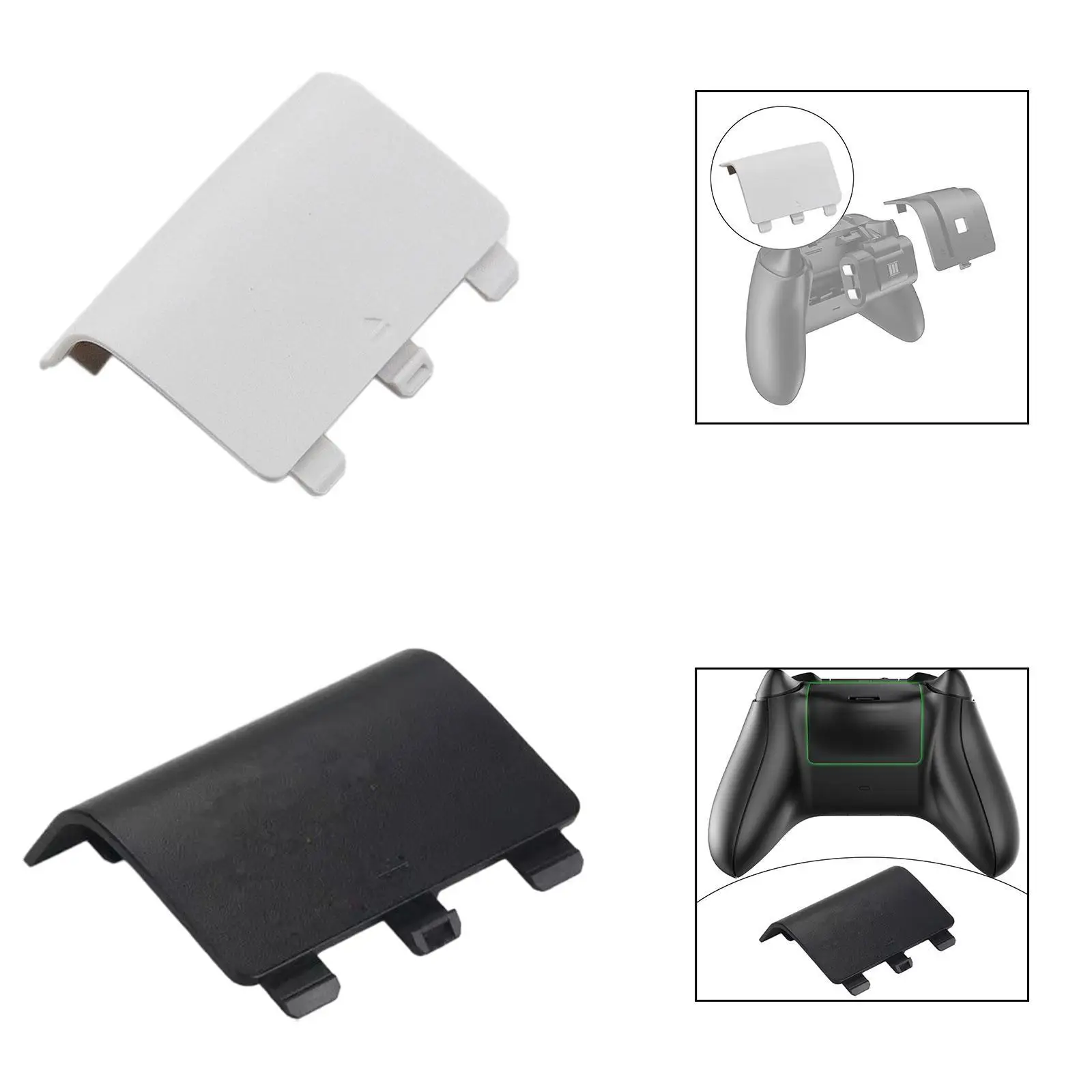 Battery Shell Cover Housing Spare Parts for S/x Controlles Simple Assembly