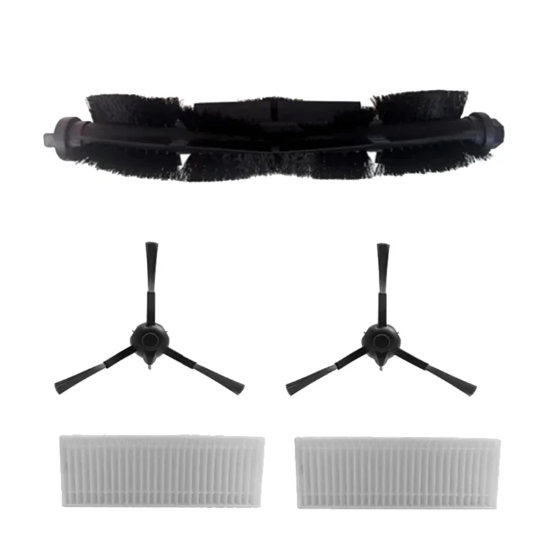 【RECOMMEND】para piezas de repuesto Rowenta x-plorer 70+ RR8497 RR8497WH-cepillo lateral principal y filtro Hepa para Robot aspirador