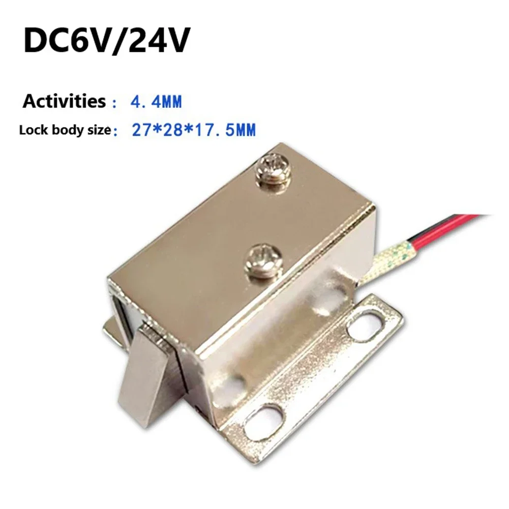 

DC6V 24V Electronic Electric Drawer Storage File Cabinet Electromagnetic Lock Access Control Electric Bolt Lock Hot Sale