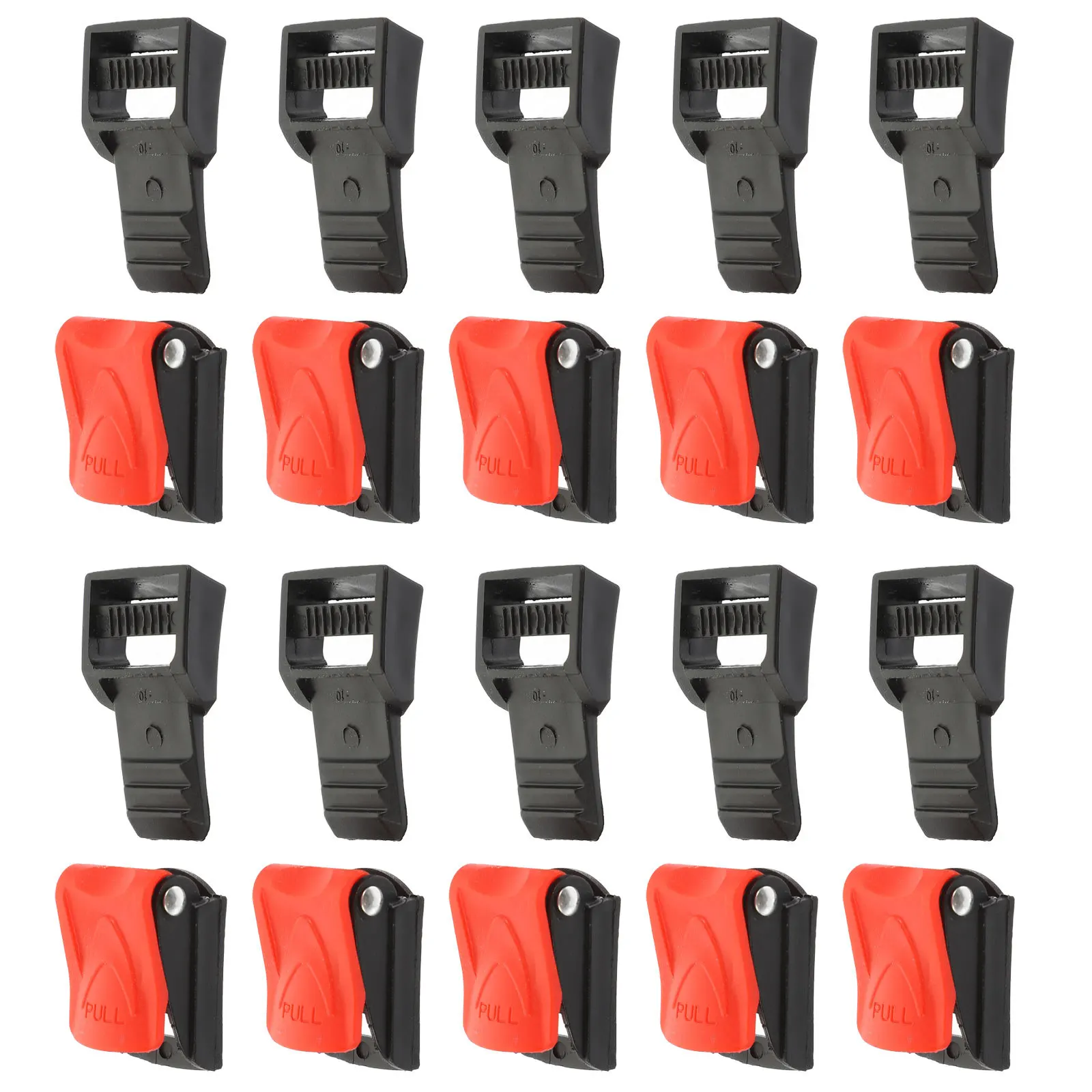 

10pcs Safety Buckle Quick Release Chin Strap Replacement For Motorcycle Parts Compatible With Most Helmets Chin