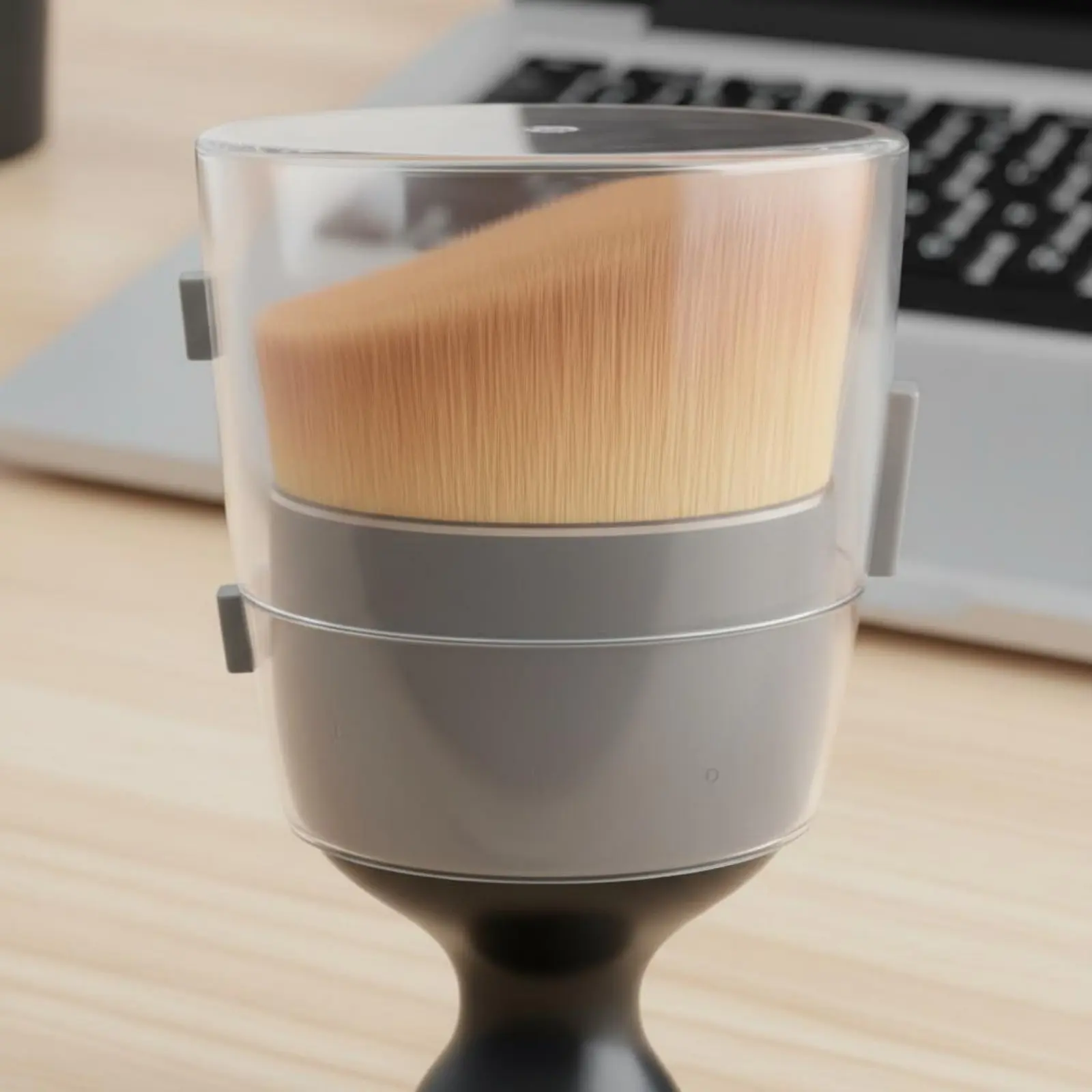 

Computer Keyboard Cleaning Brush Versatile Keyboard Cleaning Brush Soft Fiber Brush Long-Lasting Ergonomic Design for Office