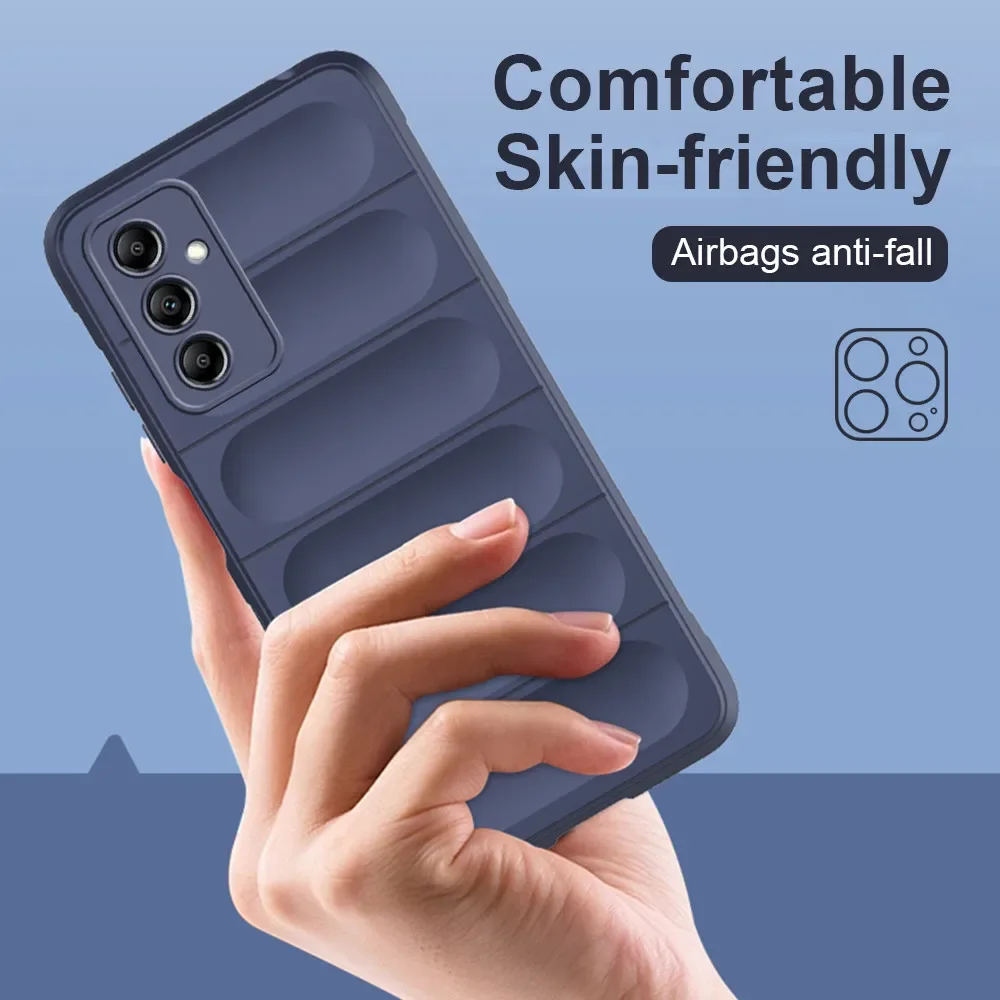 For Samsung Galaxy A34 Case Armor Shield Silicone Soft Phone Cover SamsungA34 A 34 34A 5G 2023 SM-A346B Camera Protective Coque