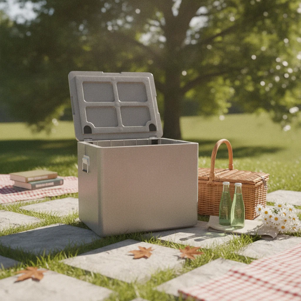 Rectangular EPP Foam Storage Case Insulated Box with Sturdy Lid Thermal Transfer Container for Moving Items