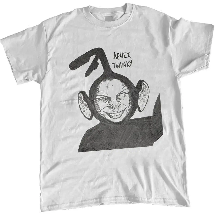 Aphex Twin Shirt, Aphex Twin 100% Cotton White T- shirt Unisex S-5XL VN3588