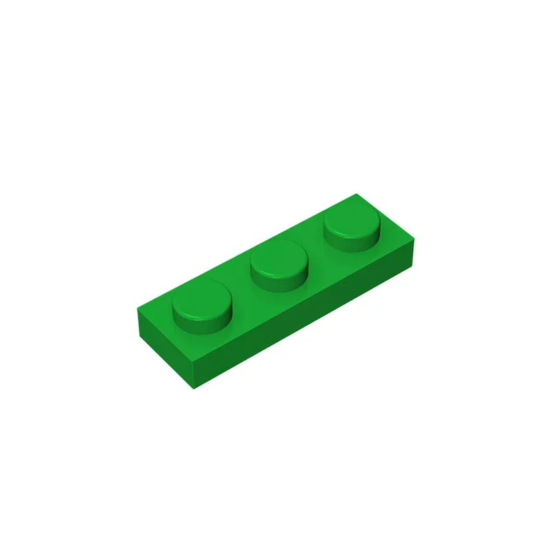 Gobricks GDS-503 Platte 1 x 3, kompatibel mit Lego 3623 Teilen, DIY-Baustein für Kinder, Partikelplatte zum Selbermachen