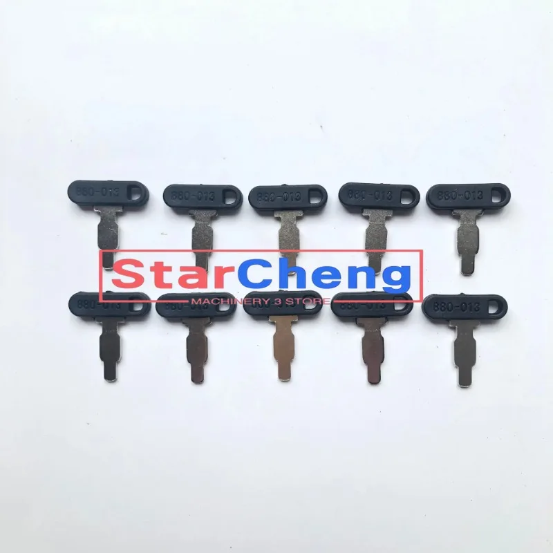 

Higher Quality 10PCS 880-013 Key 35111880013 for Heavy Equipment Honda Generator 880013 Excavator Accessories