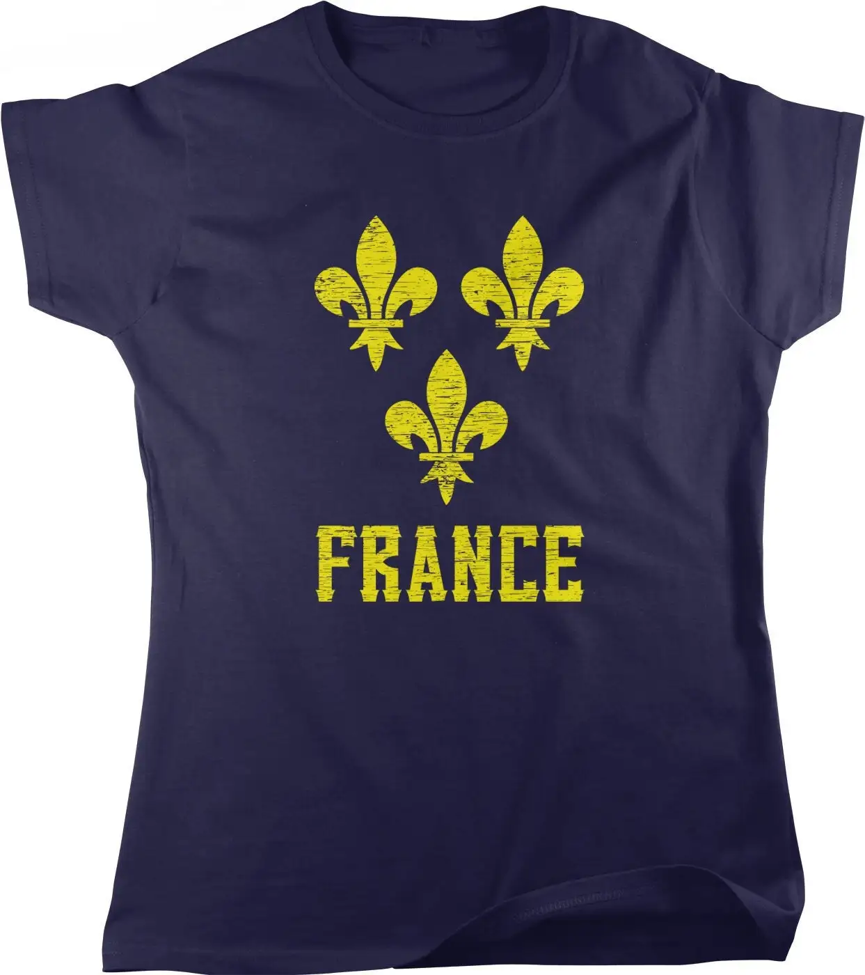 Frankrijk Wapenschild Embleem Franse Republiek Dames T-shirt HOOD_00242