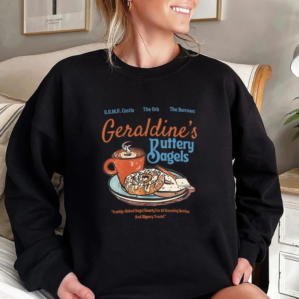Geraldine\'s Buttery Bagels Sweatshirt Zodiac Academy Shirt Grus Bakery Almighty Sovereign Society ASS Club Bookish Sweatshirts
