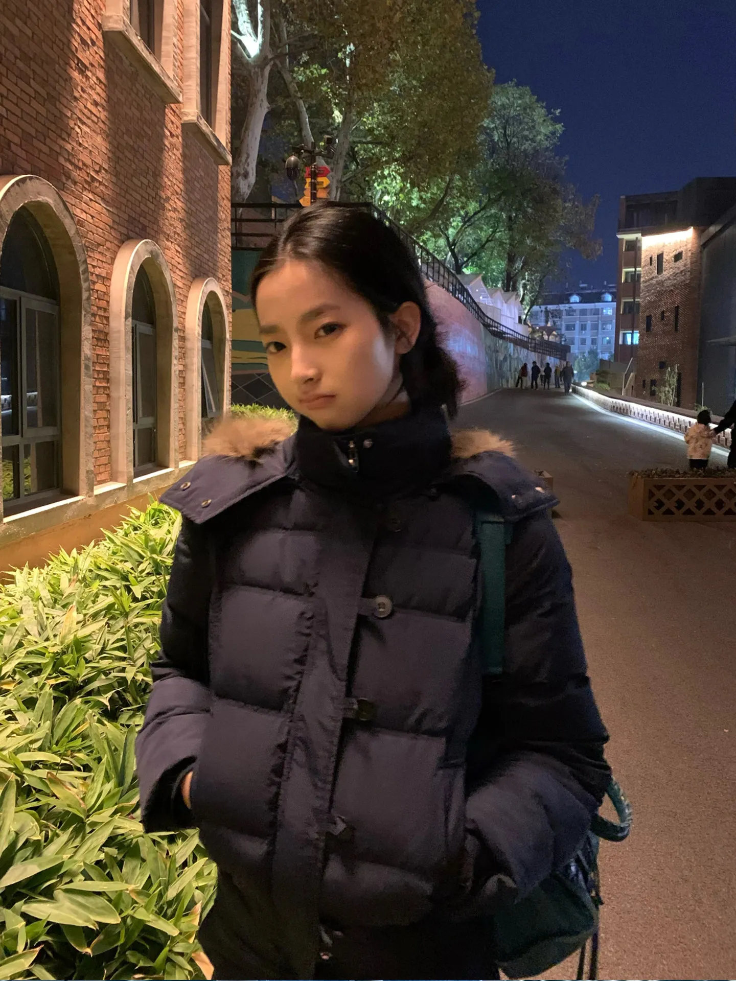 Korean Large Fur Collar Short Padded Jacket Women 2026 Winter New Thick Hooded Parkas Women Retro Zipper Button Puffer Jackets