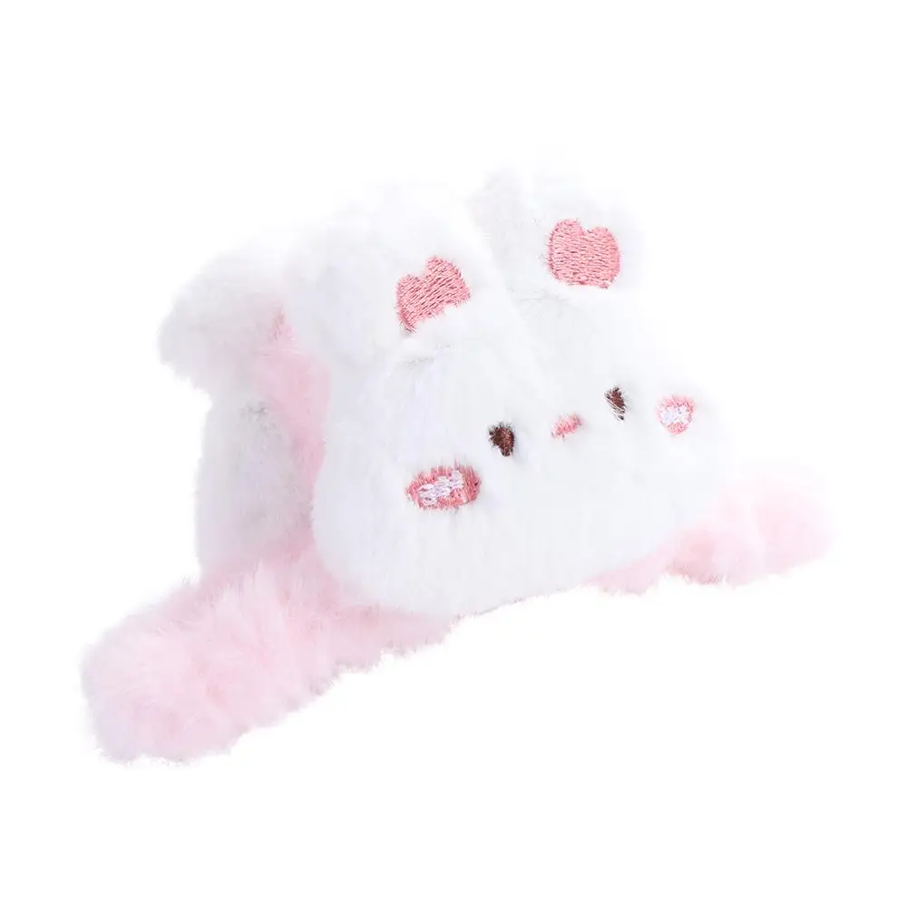 Fashion Panda Hair Claw Rabbit Frog Animal Shark Clip Cartoon Large Size Winter Cross Hair Clip Daily