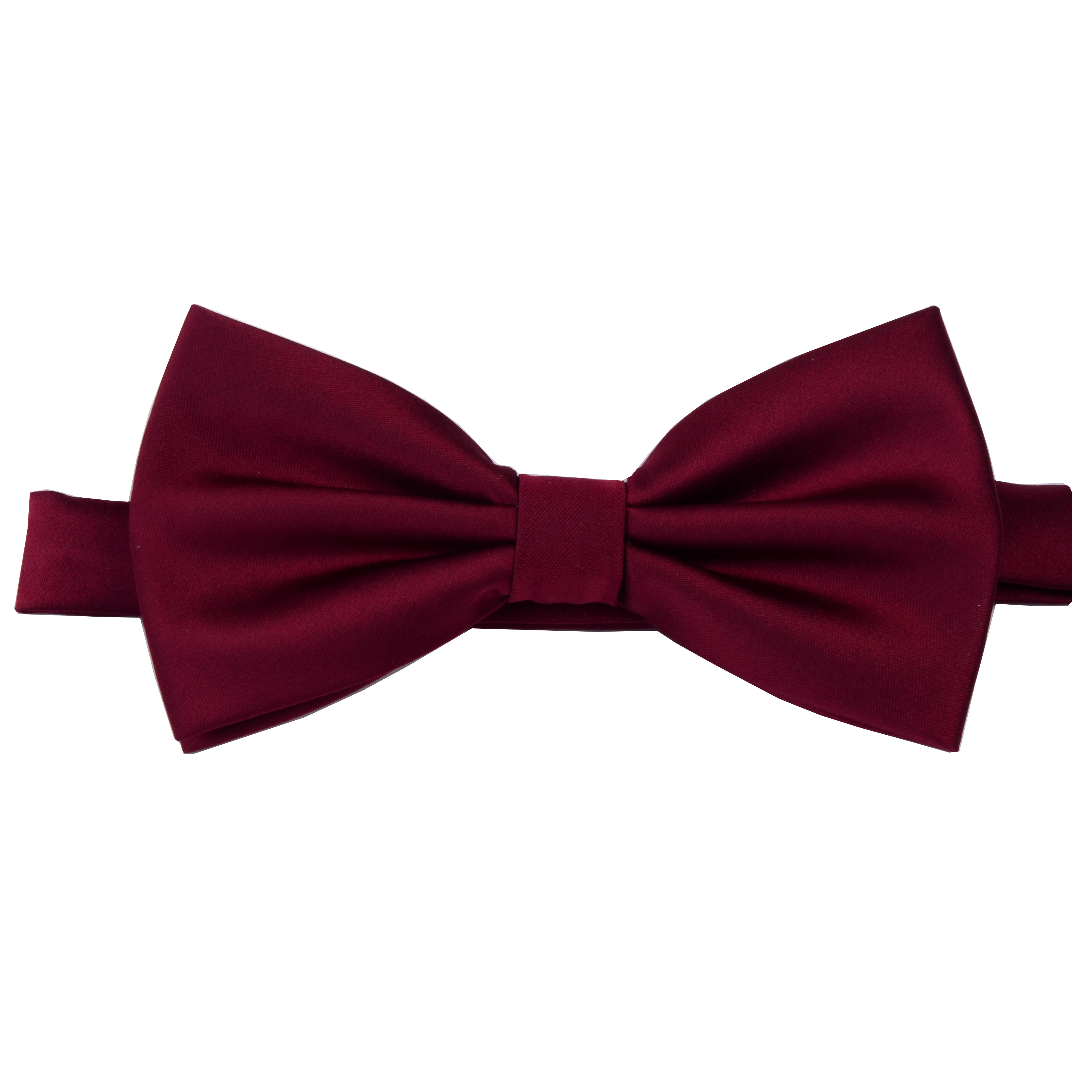 Classic Solid Silk Waterproof Bow Tie Colourful Double Fold Bow for Man Party Business Office Wedding Gift Accessories Bowknot