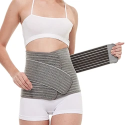 Sunveno pós-parto barriga banda cinto para pós-natal ajustável barriga envoltório c-seção recuperação pasta suporte abdominal