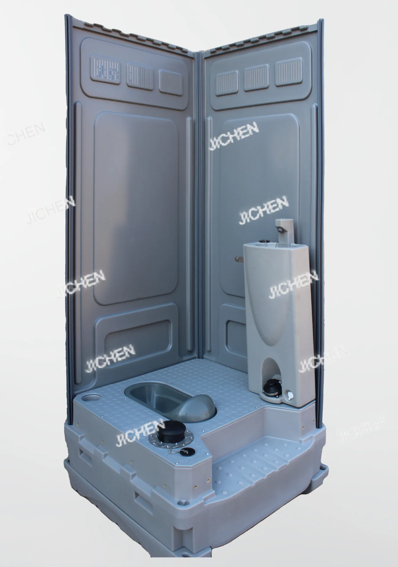 이동식 화장실 저장형 자가 처리식 정화조 물탱크 화장실 건설 현장 이동식 화장실