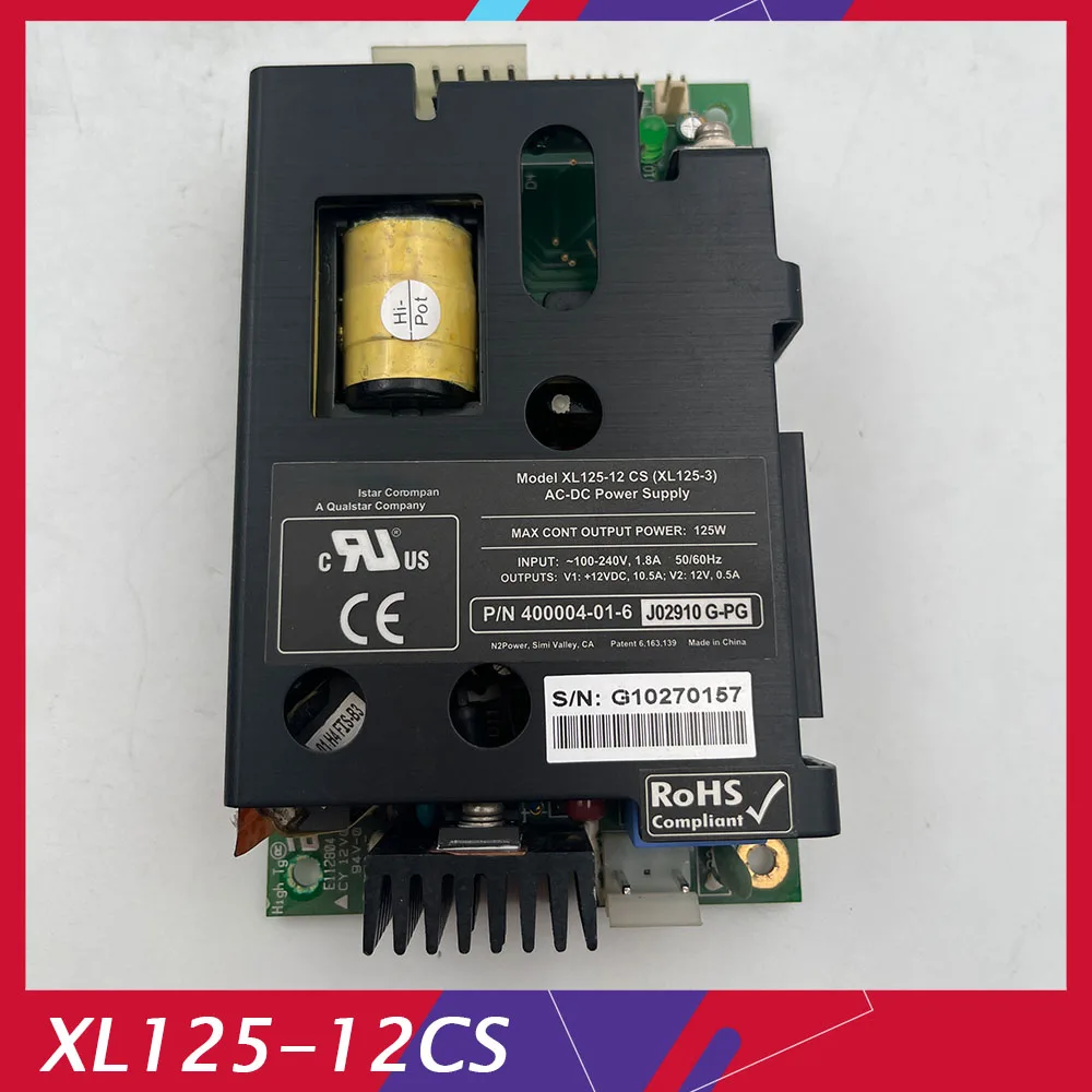 Industrial Power Supply XL125-12CS XL125-3 +12V 10.5A 100% Tested Before Shipping