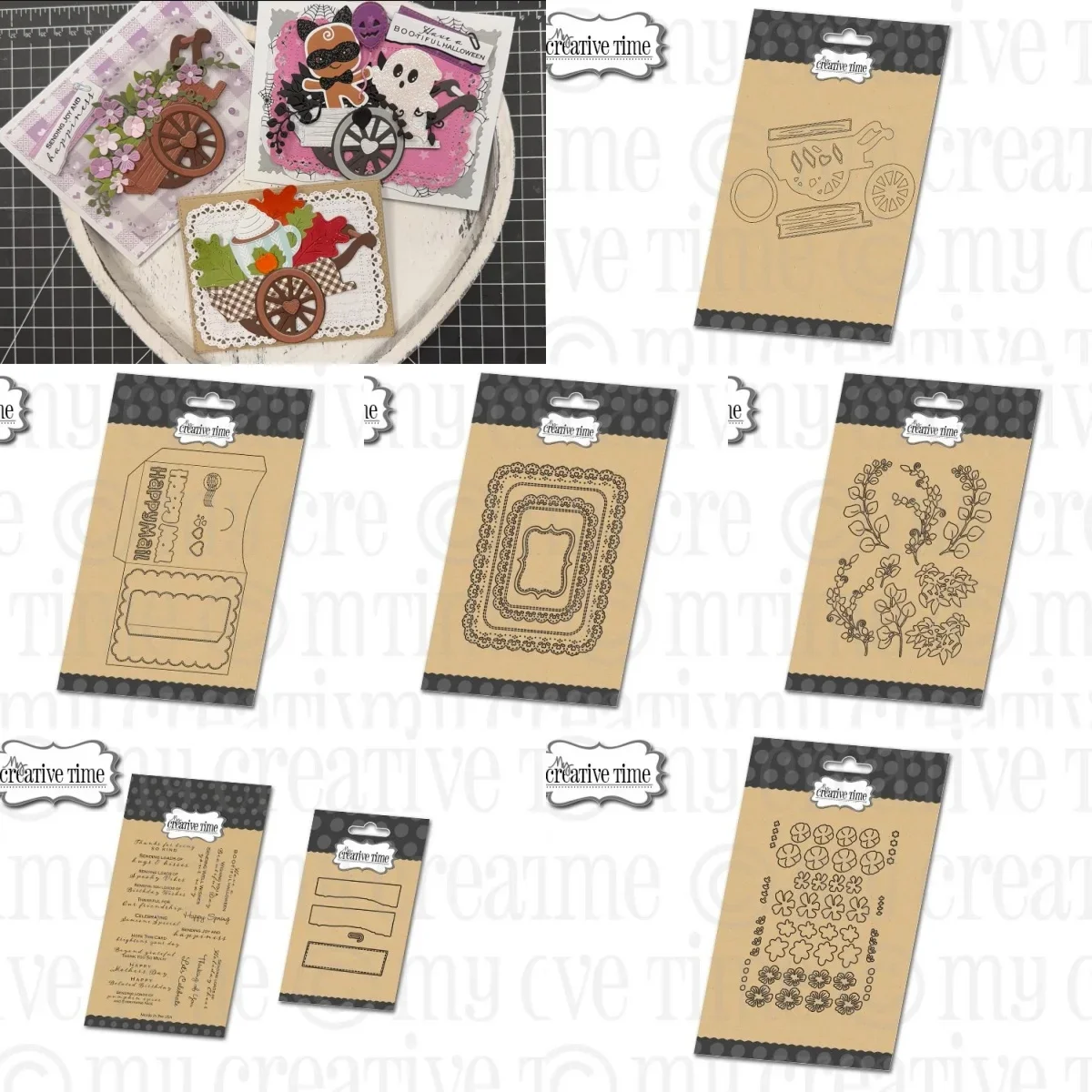 

MCT 150th Edition ENTIRE Release Bundle Metal Cutting Dies Clear Stamps for DIY Greeting Card Making Scrapbooking Craft Paper