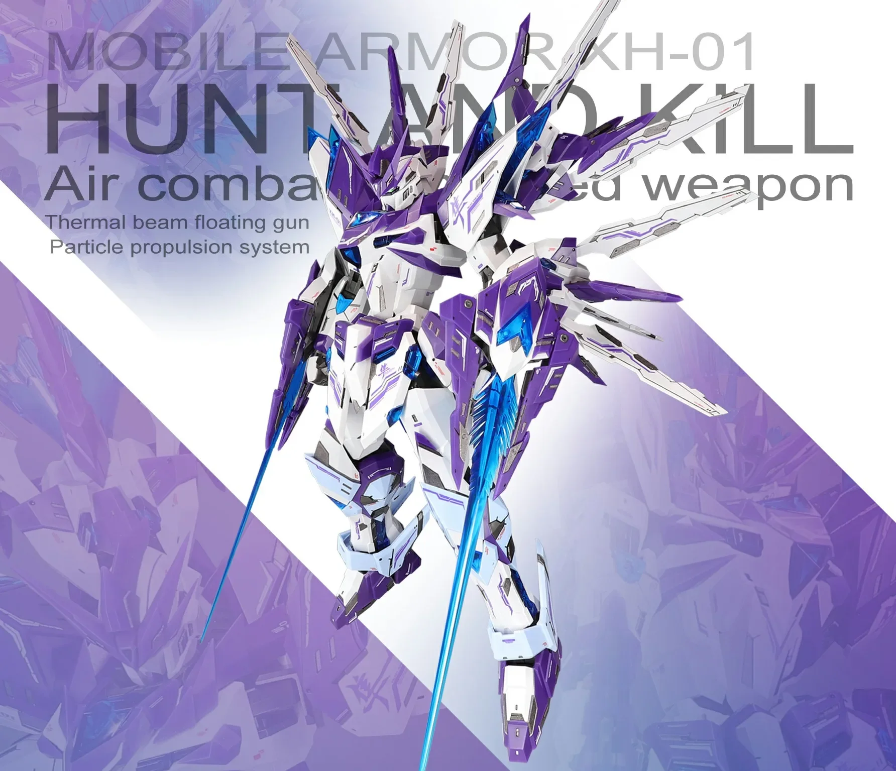 Original In Era Anime Model 1/100 Xh-01 Hunt And Kill Ver. Action Figurine Collectble Snaa Mecha Assembly Kits Model Toys Gifts