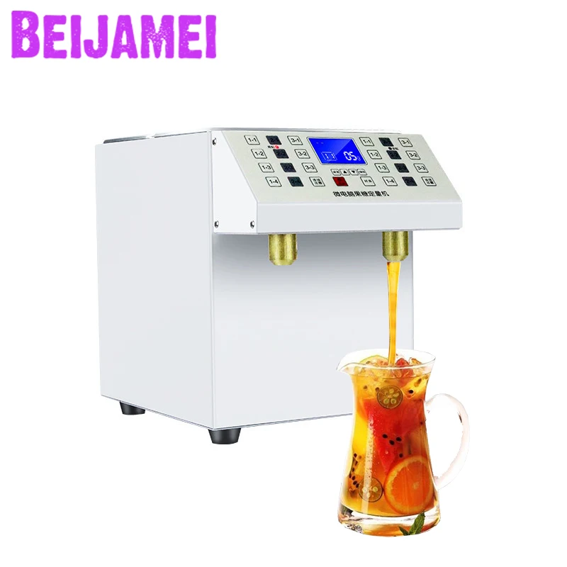 BEIJAMEI Electric Levulose Quantifier Commercial Quantitative Fructose Filling Machine Automatic Syrup Sugar Dispenser