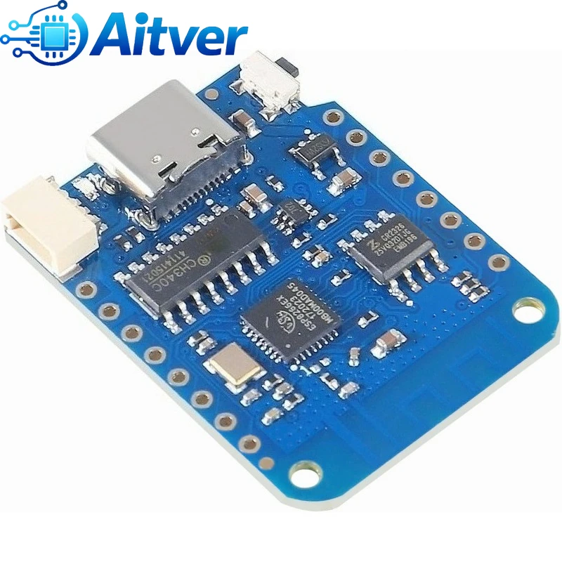 Für Wemos D1 Mini V4 LOLIN D1 Mini V4 Typ C ESP8266 WiFi-Modul 4MB Flash Mikrocontroller-Board Kompatibel mit Arduino ESPHome