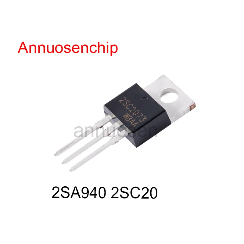 10pcs/Lot (5Pair) New and Original C2073 A940 2SA940 Triode Transistor TO-220 2SC20