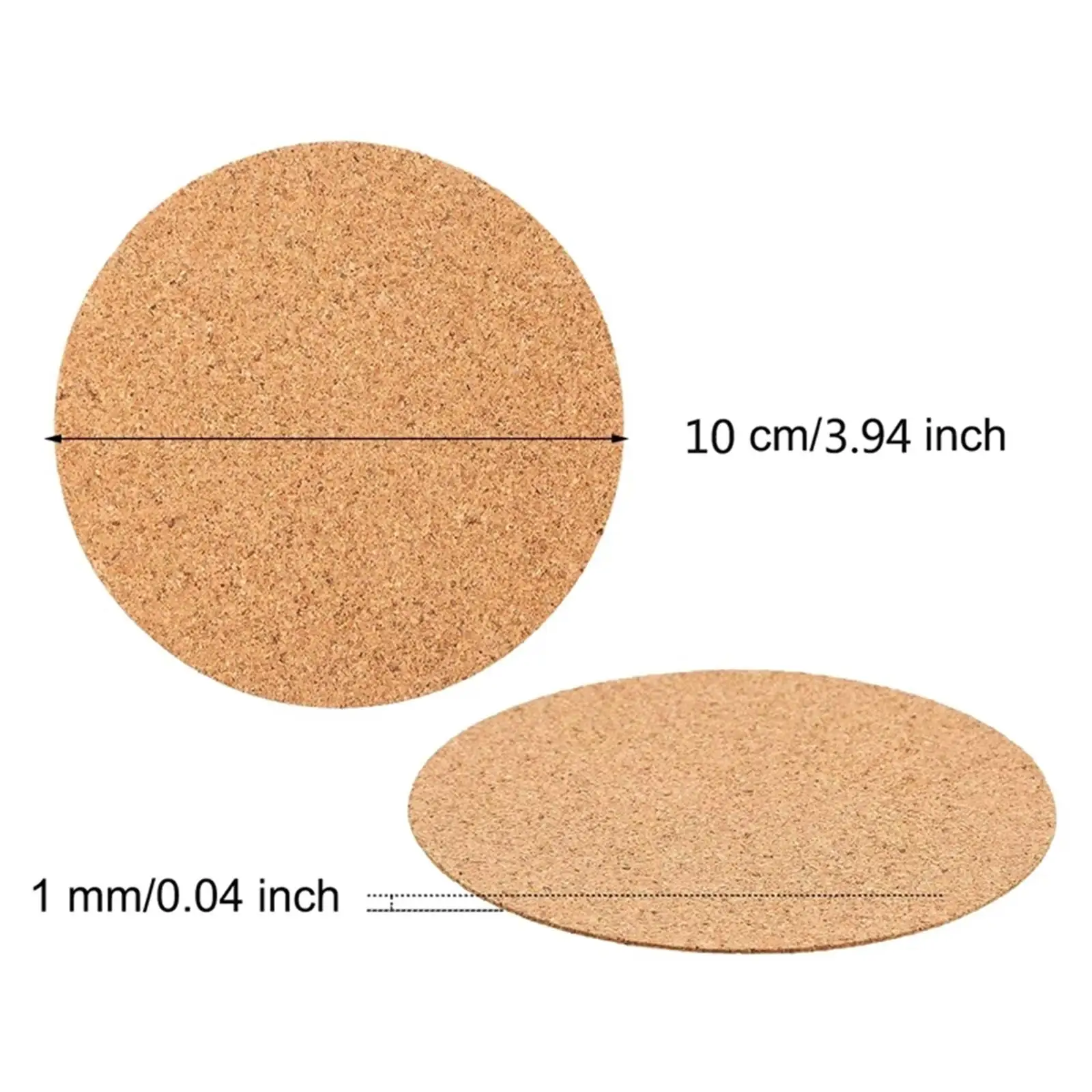 50Pcs Cork Boards, Cork Tiles for Wall Bulletin Boards, Corkboards Pin Boards for Walls Pictures Notes Memo Office Home