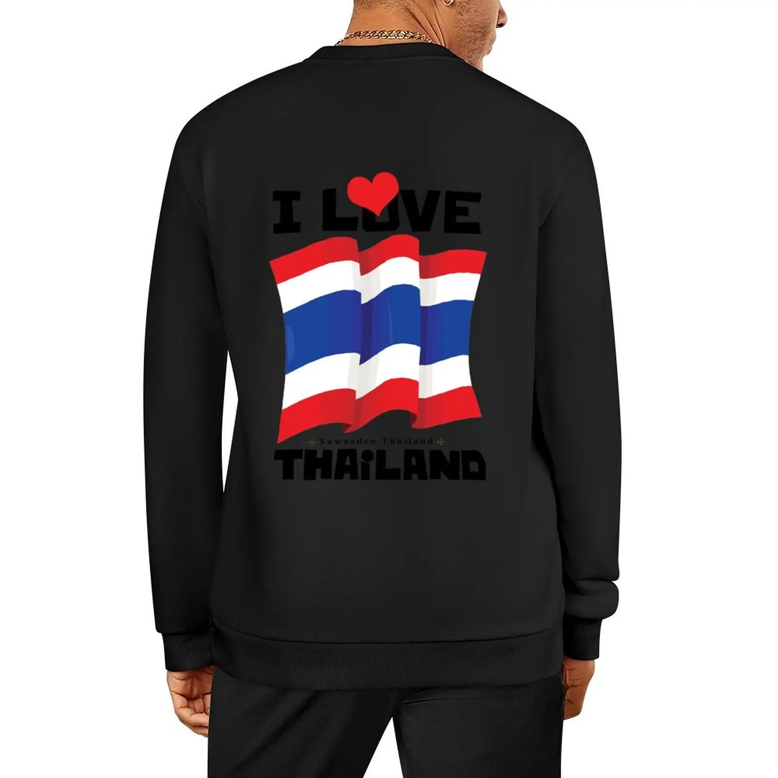 

Thailand Flag Pullover japanese style anime clothing winter clothes male clothes sweatshirt male