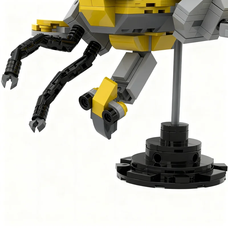316pcs MOC Ike Probe - Alien Planet Model Building Blocks Christmas Gift Toy Art Creative Display Brick Collection Education