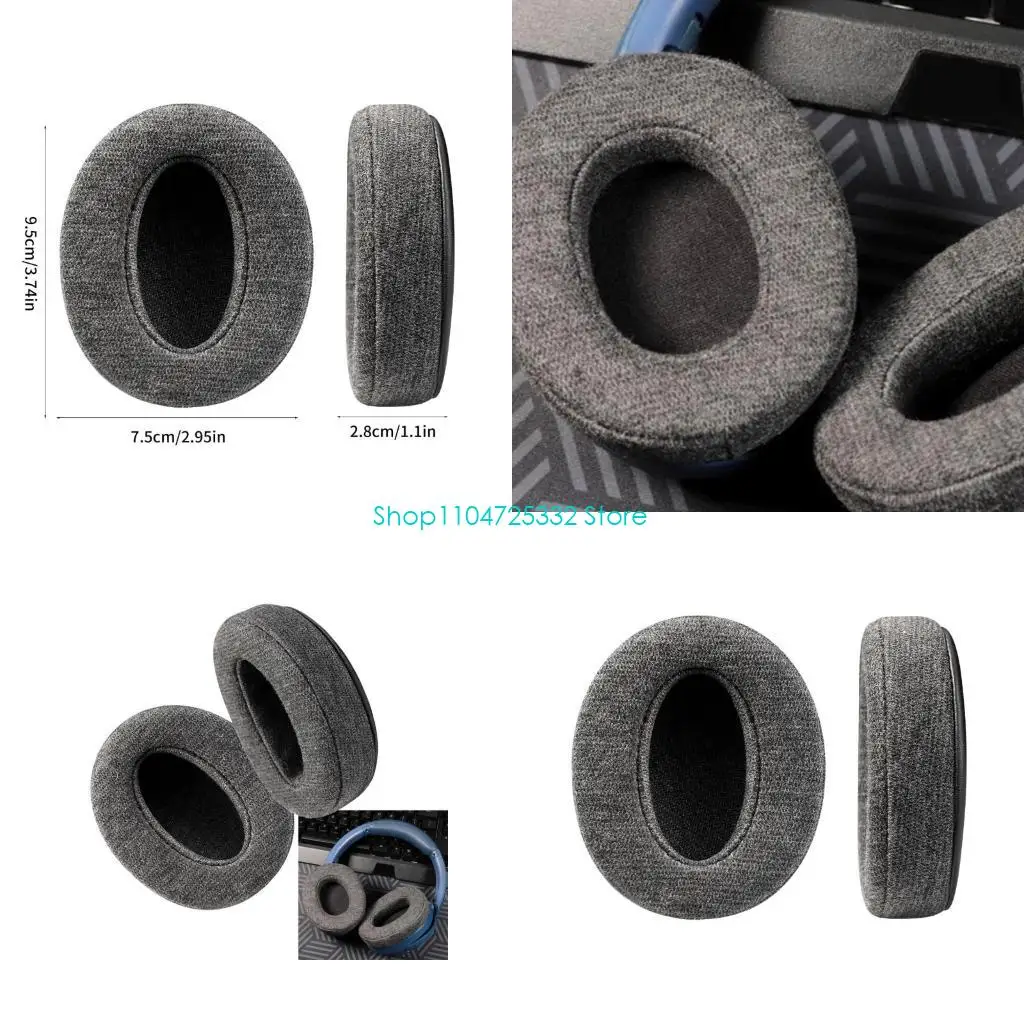 وسادات أذن سهلة التركيب من P5EA لسماعات الرأس WHXB910N وسائد الأذن المانعة للضوضاء لتعزيز تجربة الصوتيات